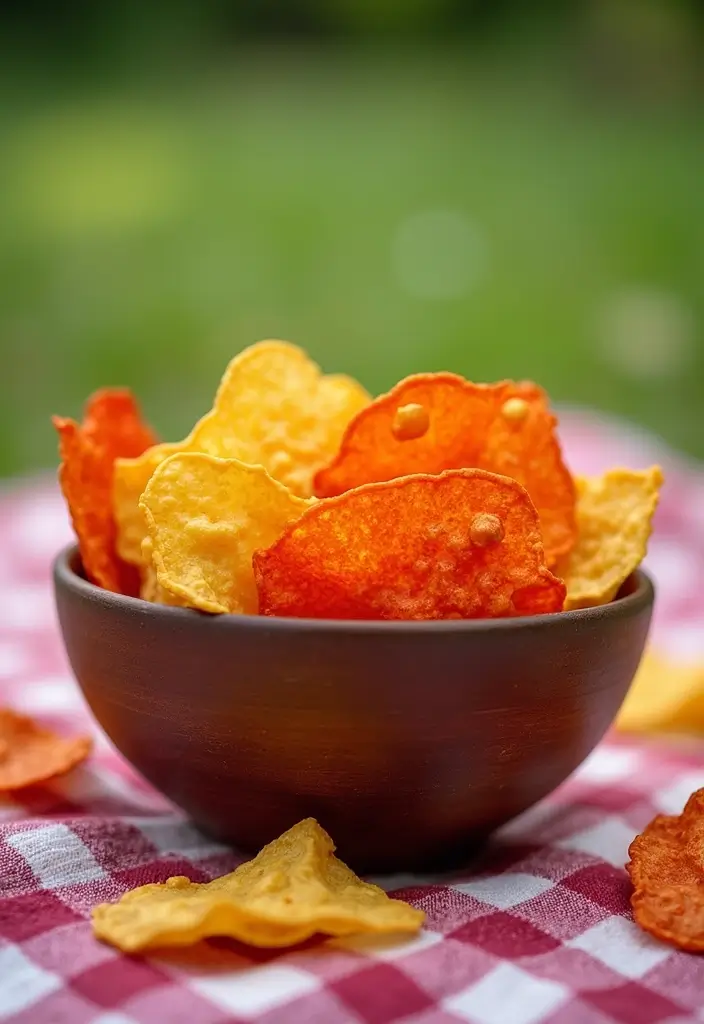 25 Easy Beach Picnic Food and Lunch Ideas Everyone Will Enjoy 75 25 Easy Beach Picnic Food and Lunch Ideas Everyone Will Enjoy - 13. Veggie Chips