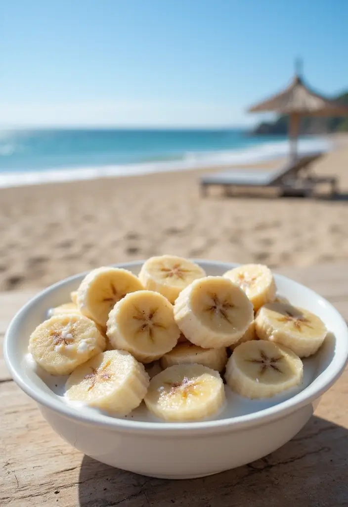 25 Easy Beach Picnic Food and Lunch Ideas Everyone Will Enjoy 135 25 Easy Beach Picnic Food and Lunch Ideas Everyone Will Enjoy - 23. Sweet Treats: Banana Bites