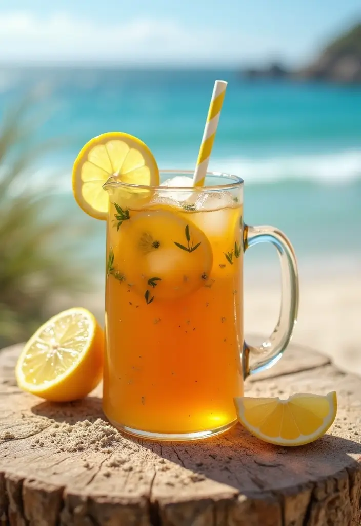 25 Easy Beach Picnic Food and Lunch Ideas Everyone Will Enjoy 147 25 Easy Beach Picnic Food and Lunch Ideas Everyone Will Enjoy - 25. Iced Herbal Tea