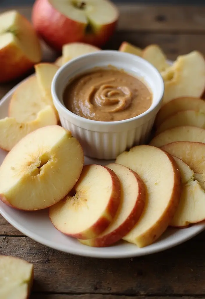 25 Easy and Cheap Lunch Ideas for When You’re on a Budget - 25. Apple and Nut Butter Snacks