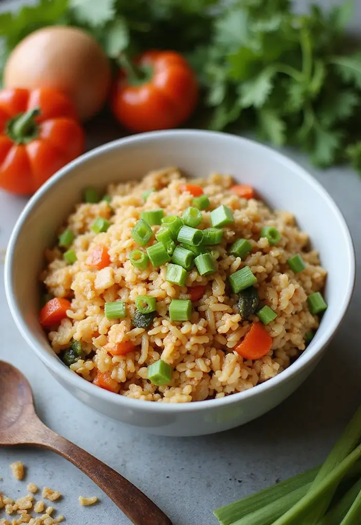 25 Easy and Cheap Lunch Ideas for When You’re on a Budget - 9. Vegetable Fried Rice