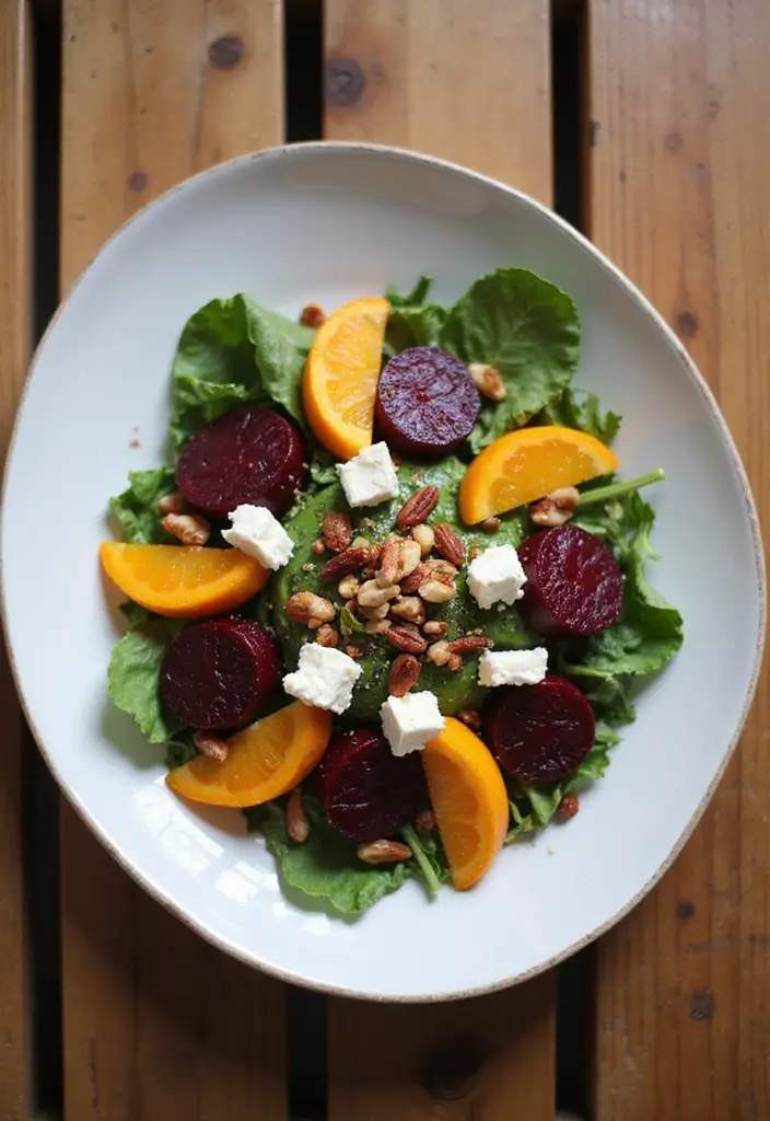 25 Fall Lunch Ideas for Work That Feel Cozy and Comforting 81 25 Fall Lunch Ideas for Work That Feel Cozy and Comforting - 15. Beet and Goat Cheese Salad