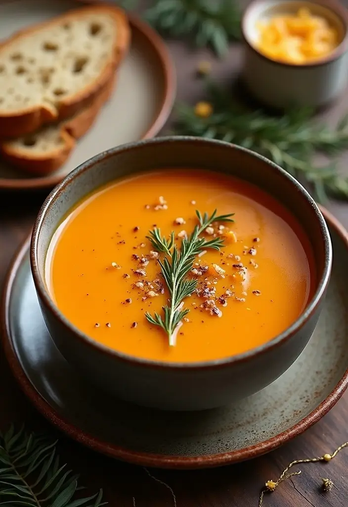 25 Fall Lunch Ideas for Work That Feel Cozy and Comforting 88 25 Fall Lunch Ideas for Work That Feel Cozy and Comforting - 16. Carrot and Ginger Soup