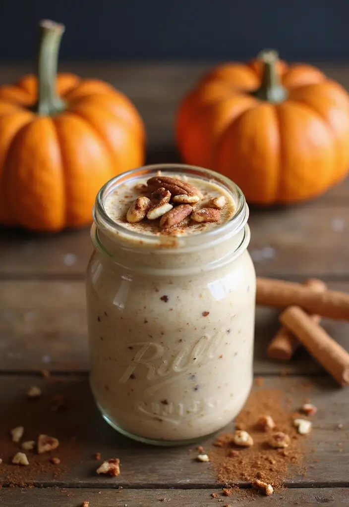 25 Fall Lunch Ideas for Work That Feel Cozy and Comforting 138 25 Fall Lunch Ideas for Work That Feel Cozy and Comforting - 24. Pumpkin Spice Overnight Oats