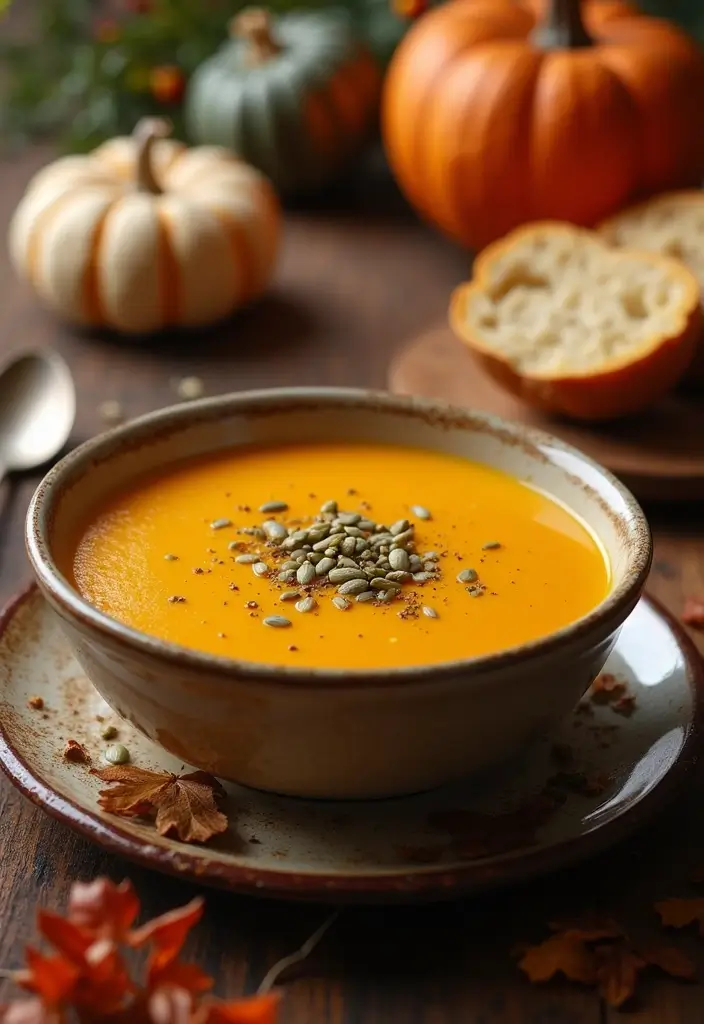 25 Fall Lunch Ideas for Work That Feel Cozy and Comforting 20 25 Fall Lunch Ideas for Work That Feel Cozy and Comforting - 4. Creamy Butternut Squash Soup