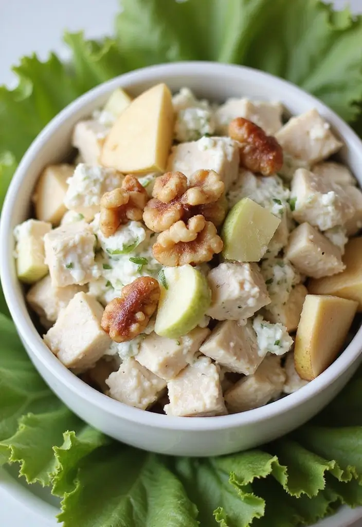 25 Gluten Free Lunch Box Ideas for Work or School 77 25 Gluten Free Lunch Box Ideas for Work or School - 13. Greek Yogurt Chicken Salad