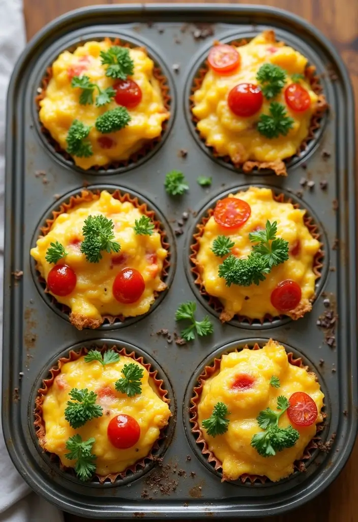 25 Gluten Free Lunch Box Ideas for Work or School 113 25 Gluten Free Lunch Box Ideas for Work or School - 19. Egg Muffins with Veggies