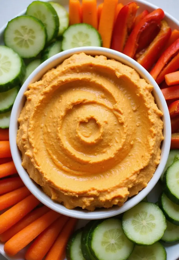 25 Gluten Free Lunch Box Ideas for Work or School 22 25 Gluten Free Lunch Box Ideas for Work or School - 4. Sweet Potato Hummus with Veggie Sticks
