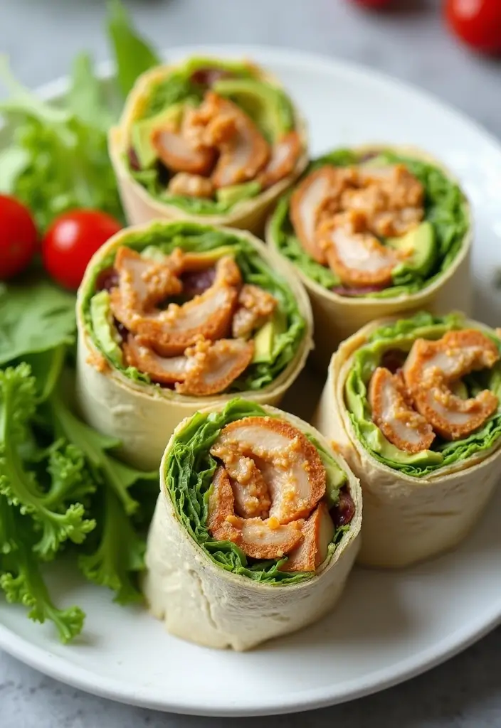 25 Gluten Free Lunch Box Ideas for Work or School 27 25 Gluten Free Lunch Box Ideas for Work or School - 5. Chicken and Avocado Wraps