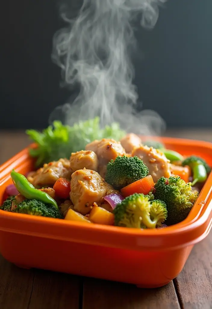 25 Healthy Lunch Prep Ideas for Work to Simplify Your Week 6 25 Healthy Lunch Prep Ideas for Work to Simplify Your Week - 2. Chicken and Veggie Stir-Fry