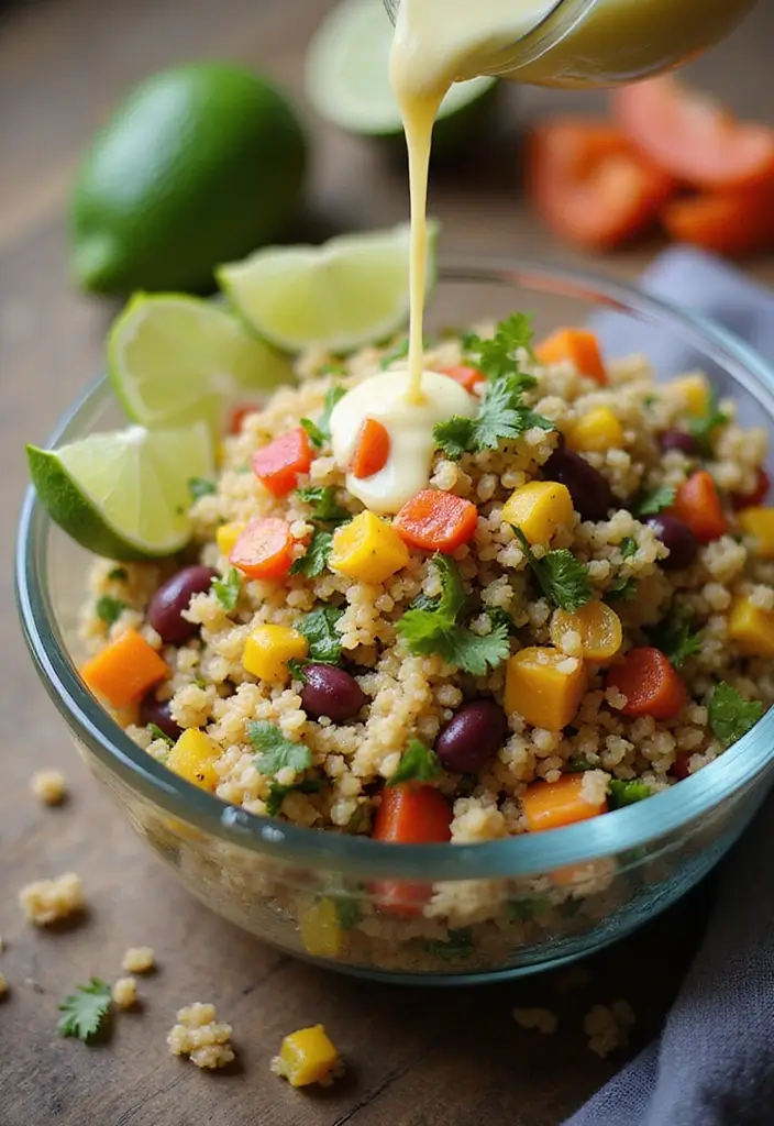 25 Low Calorie Meal Prep Lunch Ideas for Weight Control 1 25 Low Calorie Meal Prep Lunch Ideas for Weight Control - 1. Quinoa & Black Bean Salad