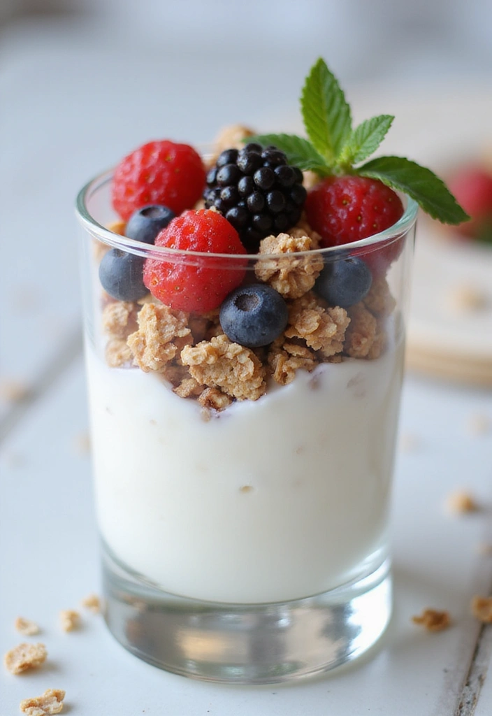 25 Low Calorie Meal Prep Lunch Ideas for Weight Control 76 25 Low Calorie Meal Prep Lunch Ideas for Weight Control - 12. Greek Yogurt Parfait