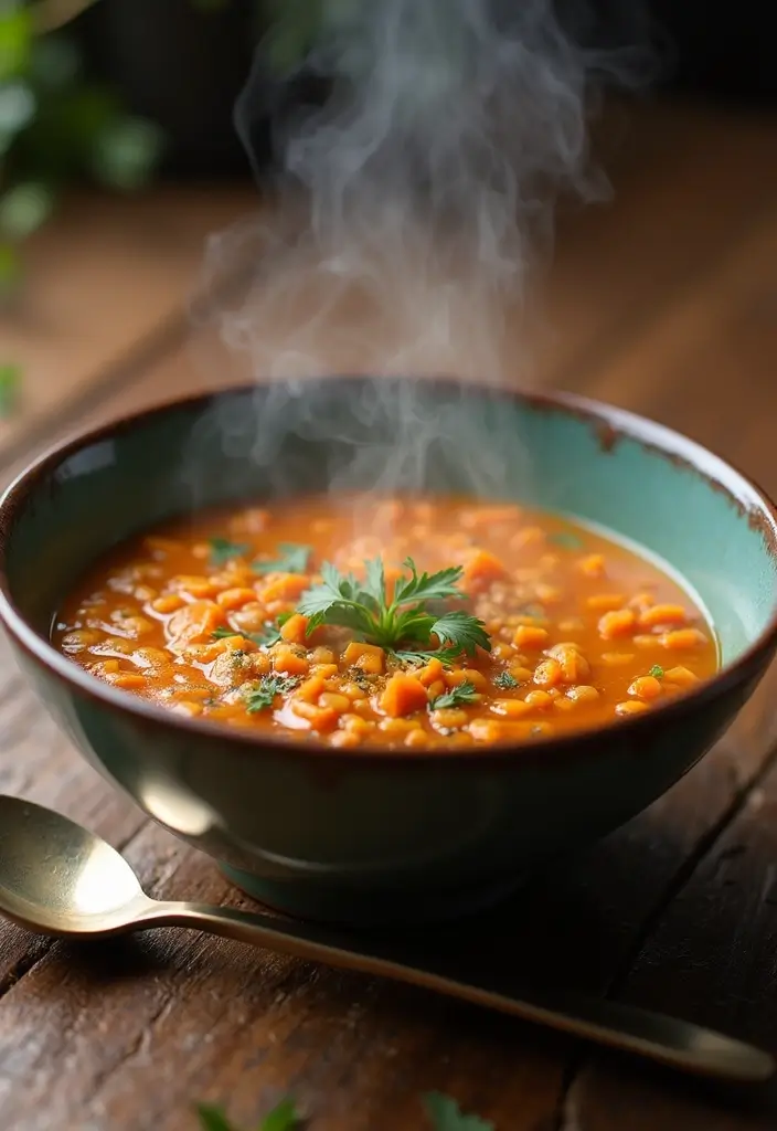 25 Low Calorie Meal Prep Lunch Ideas for Weight Control 50 25 Low Calorie Meal Prep Lunch Ideas for Weight Control - 8. Lentil & Carrot Soup