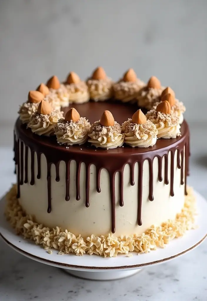 25 Lunch Box Cake Ideas for Boyfriend That Are Cute and Sweet - 11. Almond Joy Cake