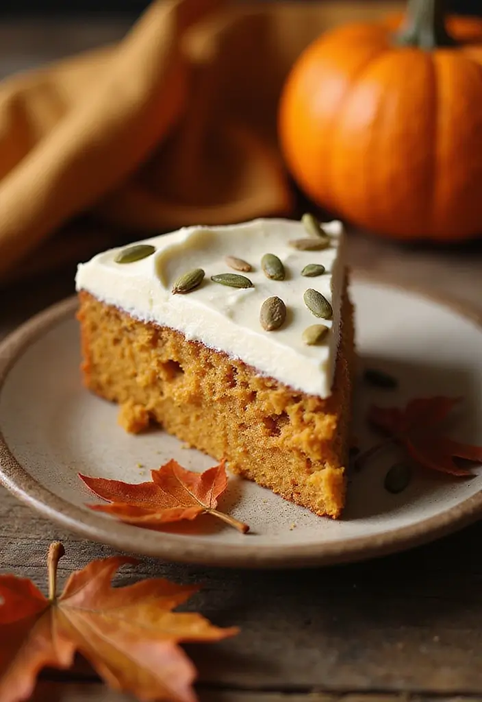 25 Lunch Box Cake Ideas for Boyfriend That Are Cute and Sweet - 13. Pumpkin Spice Cake
