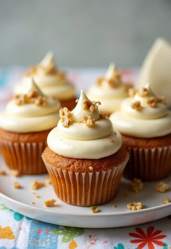 25 Lunch Box Cake Ideas for Boyfriend That Are Cute and Sweet - 7. Carrot Cake Cupcakes