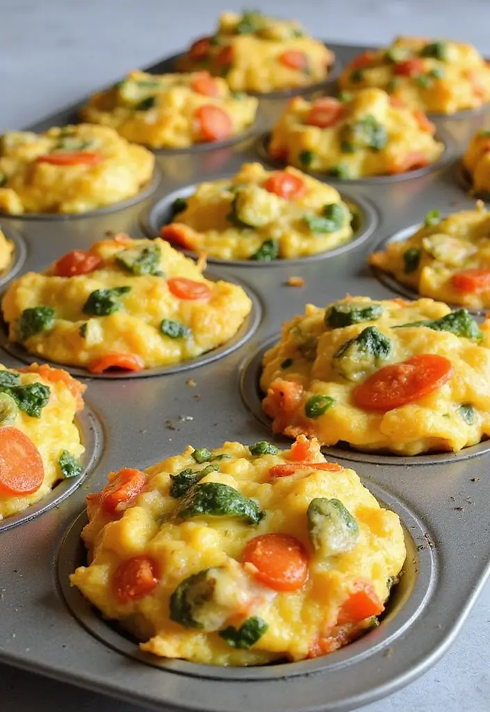 25 Lunch Box Ideas for Adults That Make Packing Easy 58 25 Lunch Box Ideas for Adults That Make Packing Easy - 10. Egg Muffins with Veggies