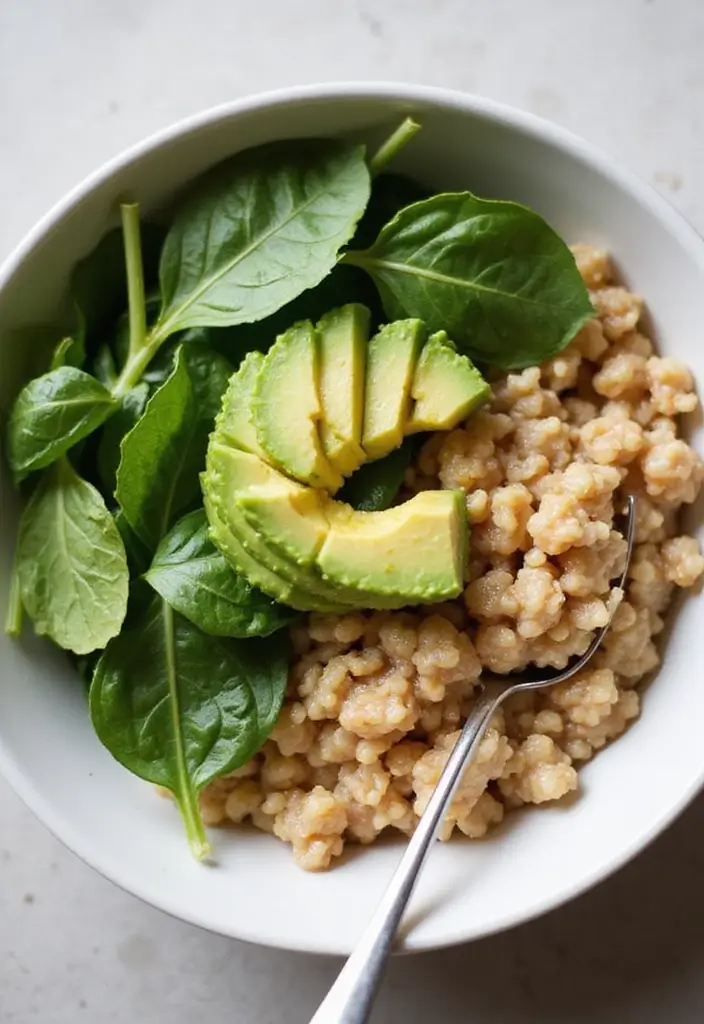 25 Lunch Box Ideas for Adults That Make Packing Easy 113 25 Lunch Box Ideas for Adults That Make Packing Easy - 19. Savory Oatmeal Bowl