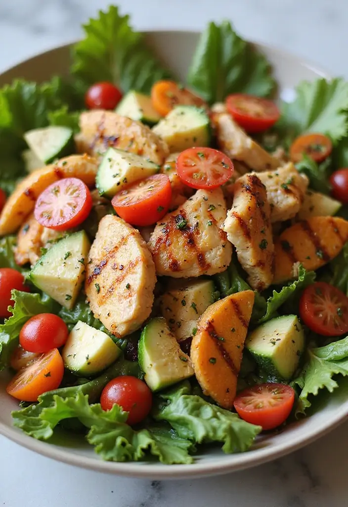 25 Lunch Box Ideas for Adults That Make Packing Easy 120 25 Lunch Box Ideas for Adults That Make Packing Easy - 20. Grilled Chicken Salad