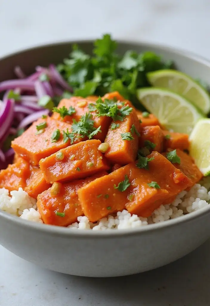 25 Lunch Box Ideas for Adults That Make Packing Easy 125 25 Lunch Box Ideas for Adults That Make Packing Easy - 21. Spicy Tuna Rice Bowl