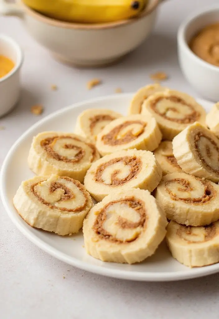 25 Lunch Box Ideas for Adults That Make Packing Easy 139 25 Lunch Box Ideas for Adults That Make Packing Easy - 23. Peanut Butter Banana Roll-Ups
