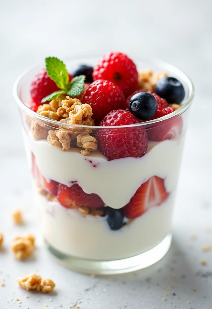 25 Lunch Box Ideas for Adults That Make Packing Easy 15 25 Lunch Box Ideas for Adults That Make Packing Easy - 3. Greek Yogurt Parfait