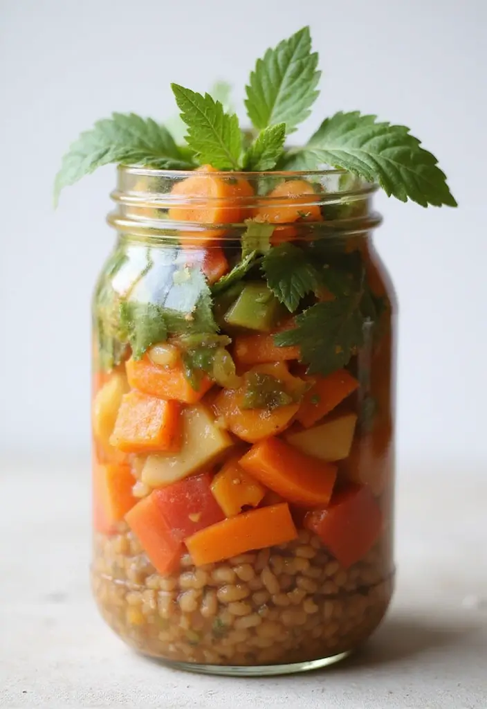 25 Lunch Box Ideas for Adults That Make Packing Easy 29 25 Lunch Box Ideas for Adults That Make Packing Easy - 5. Lentil Soup in a Jar