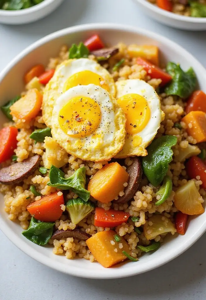25 Lunch Box Ideas for Adults That Make Packing Easy 41 25 Lunch Box Ideas for Adults That Make Packing Easy - 7. Cauliflower Rice Stir-Fry
