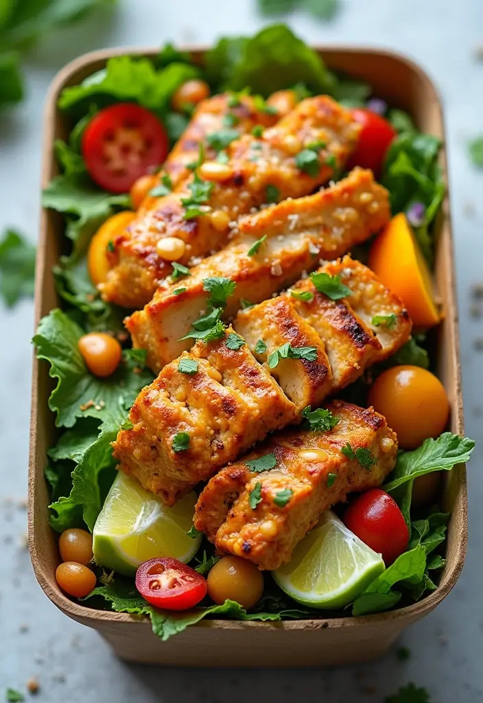 25 Lunch Box Ideas for Husband That Show You Care 120 25 Lunch Box Ideas for Husband That Show You Care - 20. Thai Peanut Chicken Salad