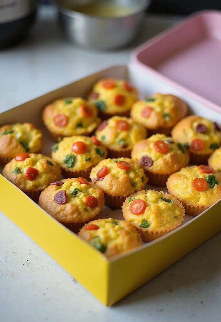 25 Lunch Box Ideas for Husband That Show You Care 46 25 Lunch Box Ideas for Husband That Show You Care - 8. Egg Muffins with Veggies