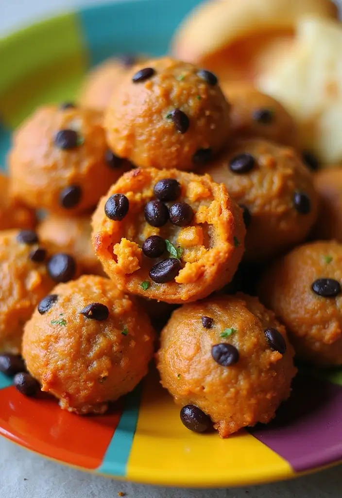 25 Lunch Ideas for 12-Month-Old Babies That Are Nutritious and Simple 1 25 Lunch Ideas for 12-Month-Old Babies That Are Nutritious and Simple - 1. Sweet Potato and Black Bean Bites
