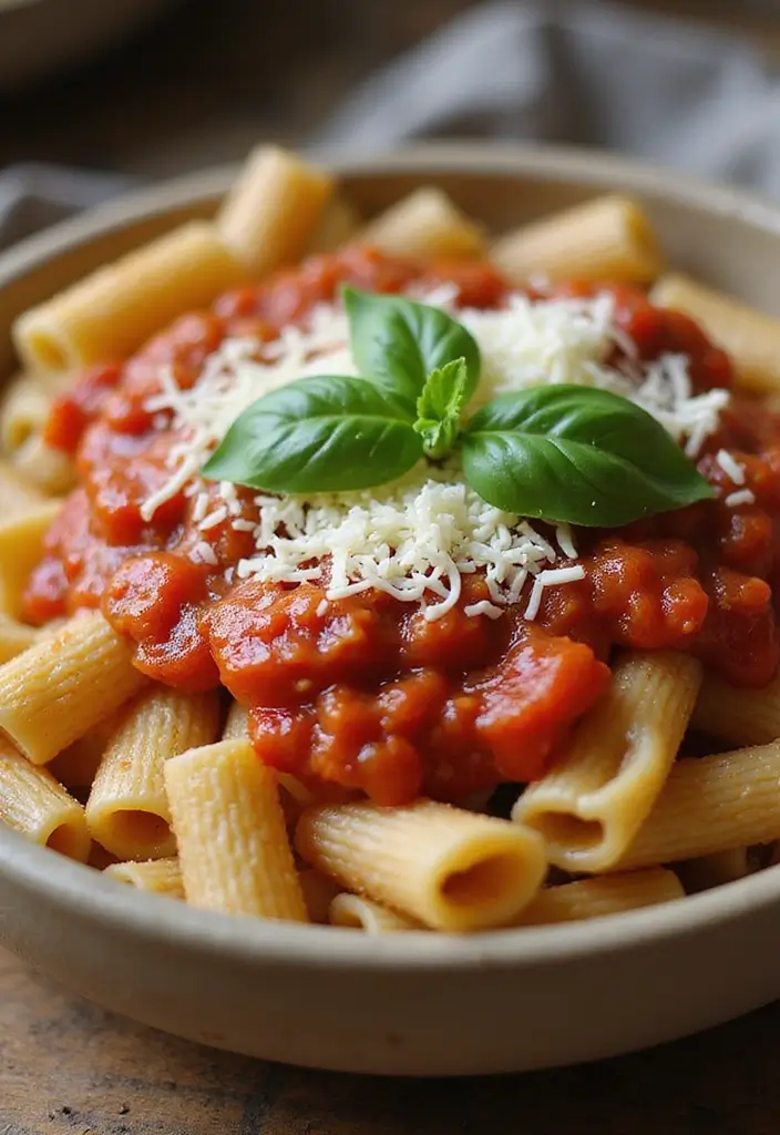 25 Lunch Ideas for 12-Month-Old Babies That Are Nutritious and Simple 64 25 Lunch Ideas for 12-Month-Old Babies That Are Nutritious and Simple - 12. Whole Wheat Pasta with Marinara Sauce