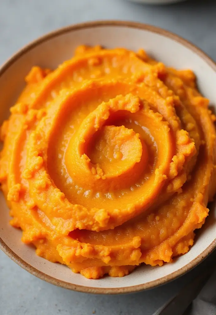25 Lunch Ideas for 12-Month-Old Babies That Are Nutritious and Simple 143 25 Lunch Ideas for 12-Month-Old Babies That Are Nutritious and Simple - 25. Sweet Potato and Carrot Mash