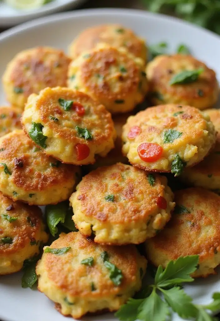 25 Lunch Ideas for 12-Month-Old Babies That Are Nutritious and Simple 13 25 Lunch Ideas for 12-Month-Old Babies That Are Nutritious and Simple - 3. Mini Vegetable Fritters