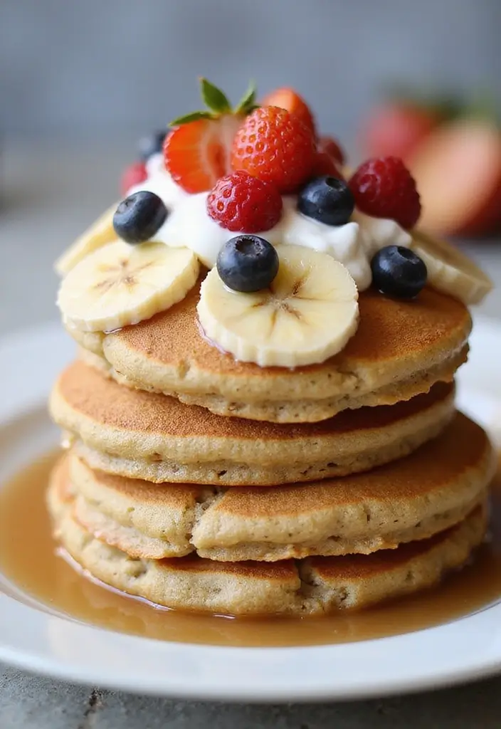 25 Lunch Ideas for 12-Month-Old Babies That Are Nutritious and Simple 20 25 Lunch Ideas for 12-Month-Old Babies That Are Nutritious and Simple - 4. Banana Oatmeal Pancakes