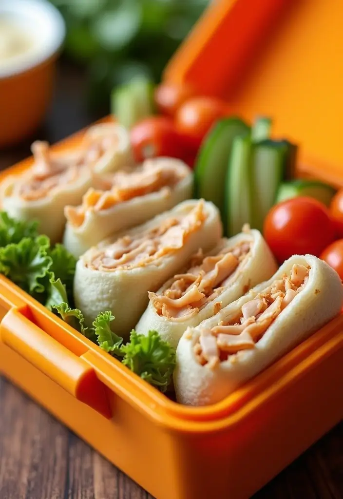 25 Lunch Ideas for Field Trips That Travel Well and Stay Fresh 1 25 Lunch Ideas for Field Trips That Travel Well and Stay Fresh - 1. Turkey and Cheese Roll-Ups