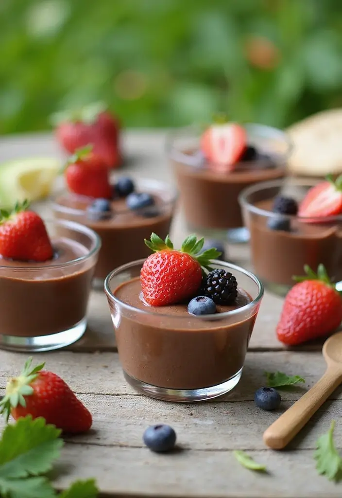 25 Lunch Ideas for Field Trips That Travel Well and Stay Fresh 115 25 Lunch Ideas for Field Trips That Travel Well and Stay Fresh - 19. Chocolate Avocado Pudding