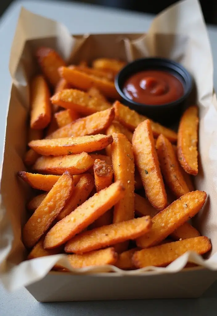 25 Lunch Ideas for Picky Eaters That Make Mealtime Fun Again 80 25 Lunch Ideas for Picky Eaters That Make Mealtime Fun Again - 14. Sweet Potato Fries