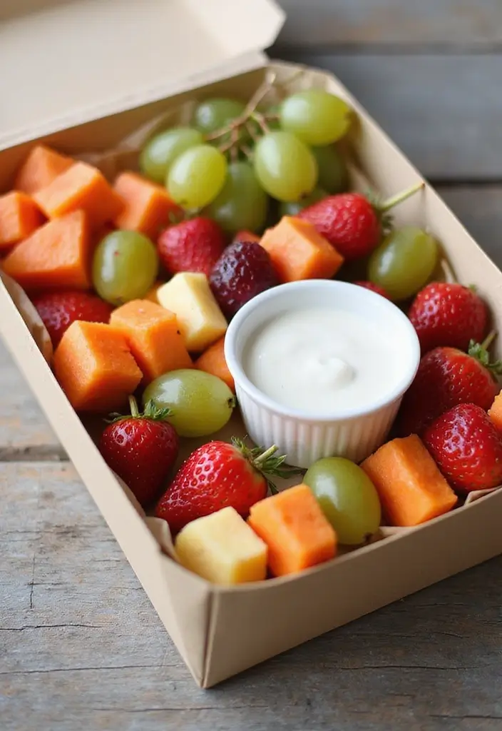 25 Lunch Ideas for Picky Eaters That Make Mealtime Fun Again 6 25 Lunch Ideas for Picky Eaters That Make Mealtime Fun Again - 2. Fruit Kabobs