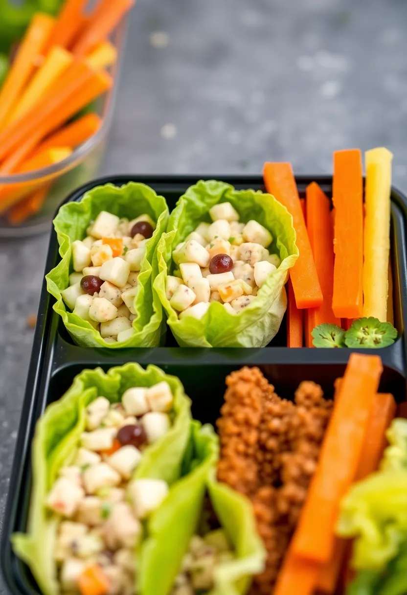 25 Lunch Ideas for Picky Eaters That Make Mealtime Fun Again 120 25 Lunch Ideas for Picky Eaters That Make Mealtime Fun Again - 20. Chicken Salad Lettuce Wraps