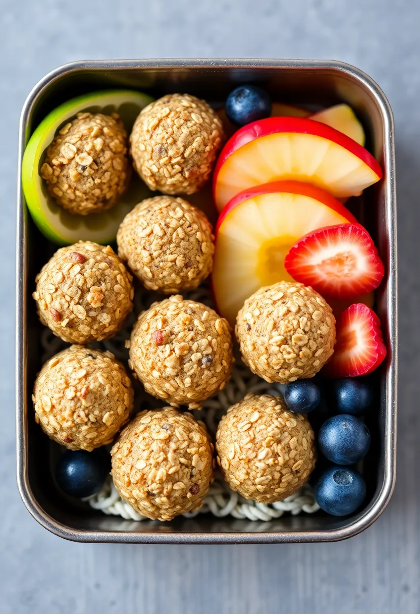 25 Lunch Ideas for Picky Eaters That Make Mealtime Fun Again 132 25 Lunch Ideas for Picky Eaters That Make Mealtime Fun Again - 22. Oatmeal Energy Balls