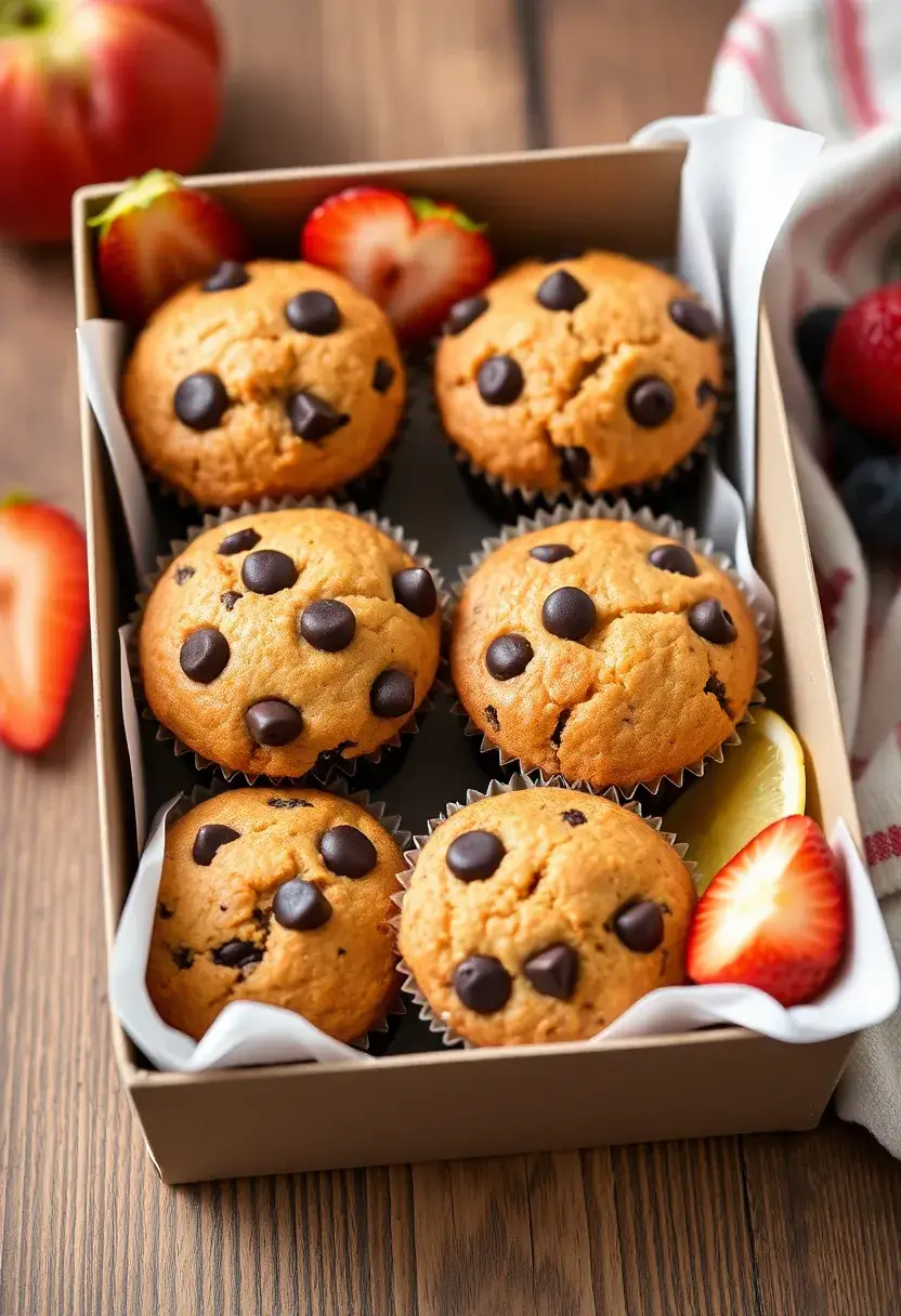25 Lunch Ideas for Picky Eaters That Make Mealtime Fun Again 143 25 Lunch Ideas for Picky Eaters That Make Mealtime Fun Again - 25. Chocolate Chip Muffins