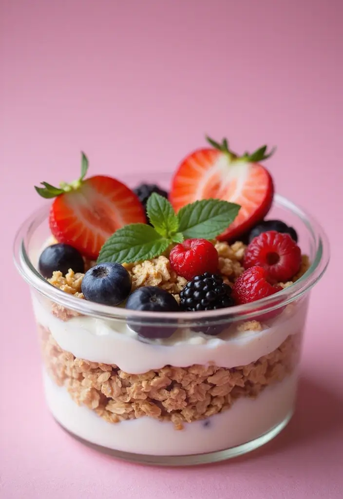 25 Lunch Ideas for Picky Eaters That Make Mealtime Fun Again 51 25 Lunch Ideas for Picky Eaters That Make Mealtime Fun Again - 9. Yogurt Parfaits