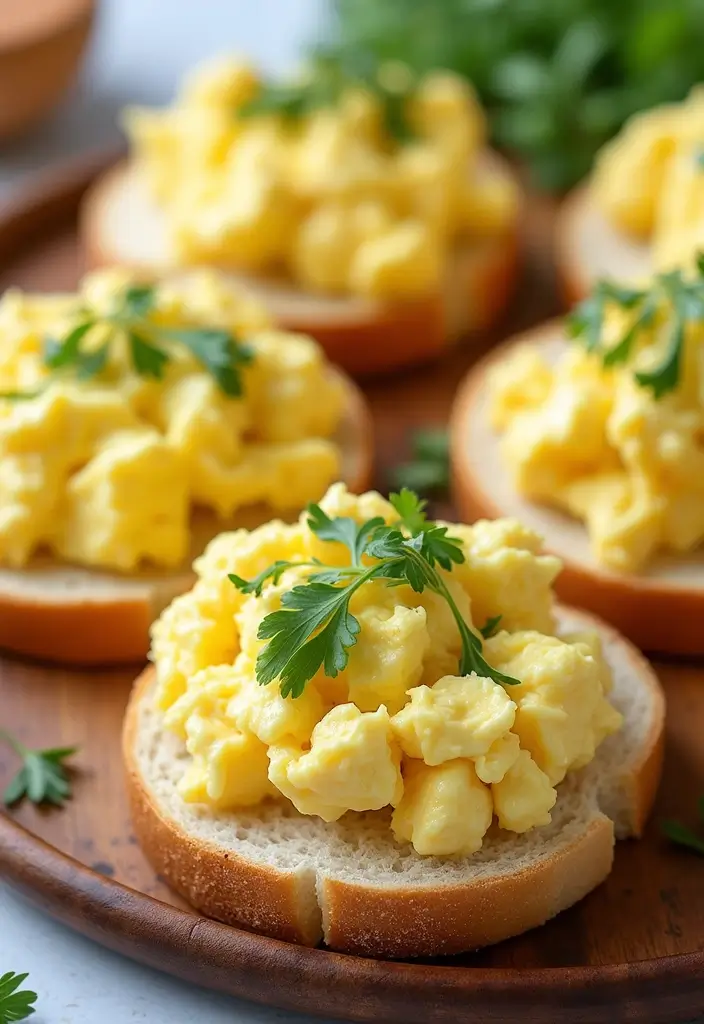 25 Lunch Ideas for a Crowd That Are Easy to Serve and Delicious - 12. Egg Salad Sandwiches