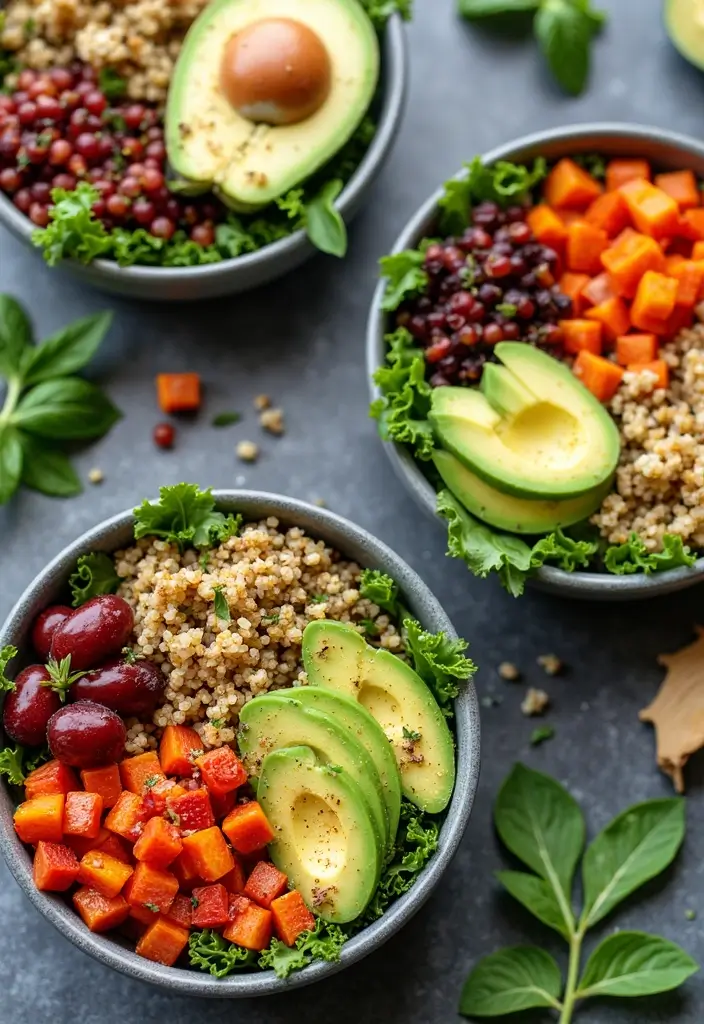 25 Lunch Ideas for a Crowd That Are Easy to Serve and Delicious - 3. Savory Quinoa Bowls