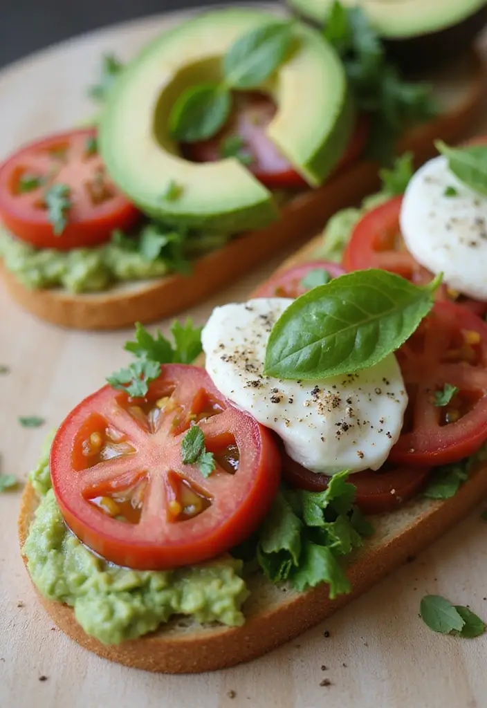 25 Lunch Sandwich Ideas for Work That Go Beyond the Basics 1 25 Lunch Sandwich Ideas for Work That Go Beyond the Basics - 1. Avocado Caprese Sandwich