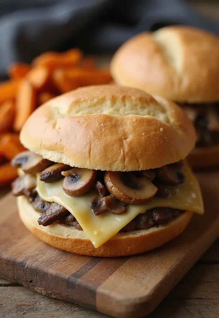 25 Lunch Sandwich Ideas for Work That Go Beyond the Basics 62 25 Lunch Sandwich Ideas for Work That Go Beyond the Basics - 10. Mushroom and Swiss Sandwich