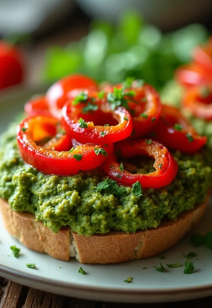 25 Lunch Sandwich Ideas for Work That Go Beyond the Basics 83 25 Lunch Sandwich Ideas for Work That Go Beyond the Basics - 13. Pesto and Roasted Red Pepper Sandwich