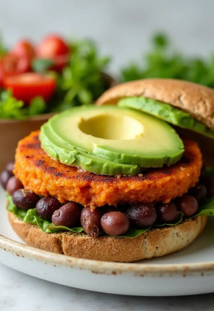 25 Lunch Sandwich Ideas for Work That Go Beyond the Basics 128 25 Lunch Sandwich Ideas for Work That Go Beyond the Basics - 20. Sweet Potato and Black Bean Sandwich