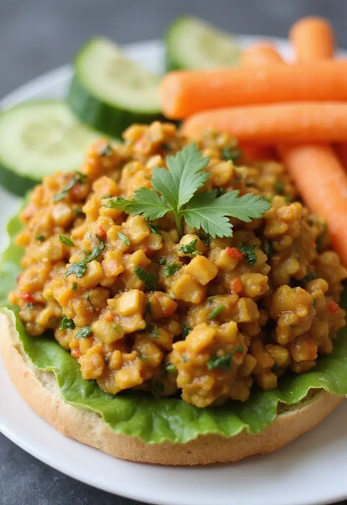 25 Lunch Sandwich Ideas for Work That Go Beyond the Basics 50 25 Lunch Sandwich Ideas for Work That Go Beyond the Basics - 8. Curried Lentil Salad Sandwich
